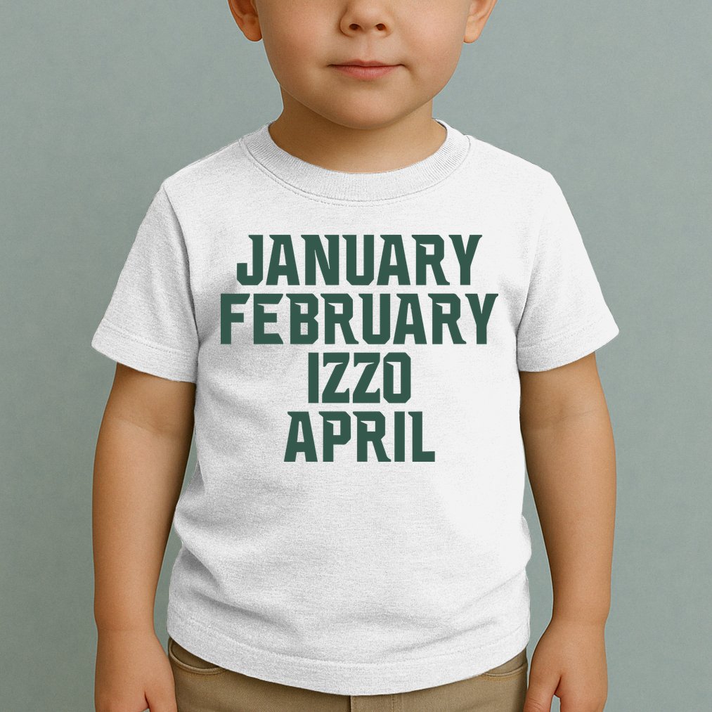 Ms Months January February Izzo April Toddler T-Shirt