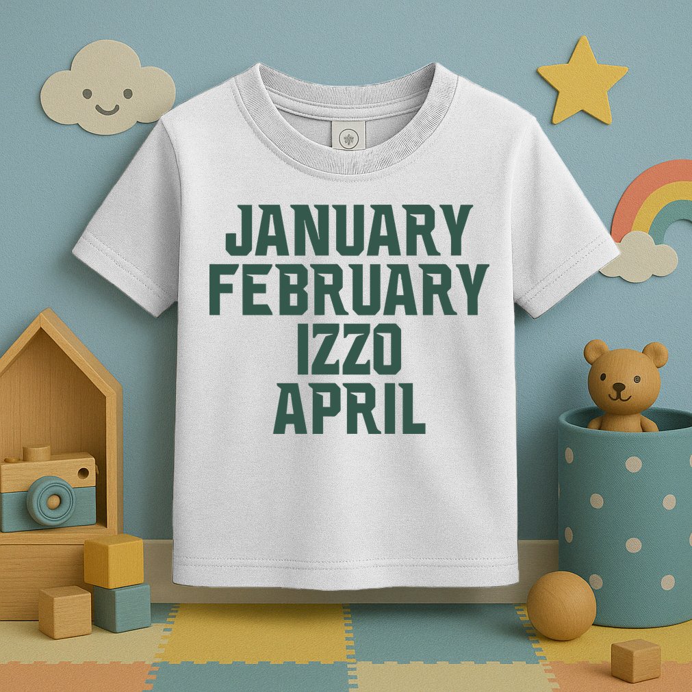 Ms Months January February Izzo April Toddler T-Shirt