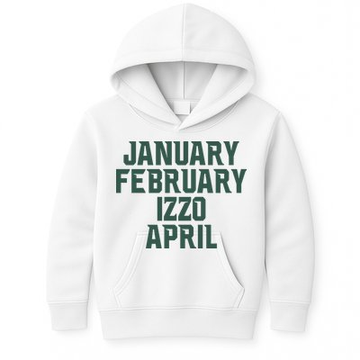 Ms Months January February Izzo April Kids Hoodie