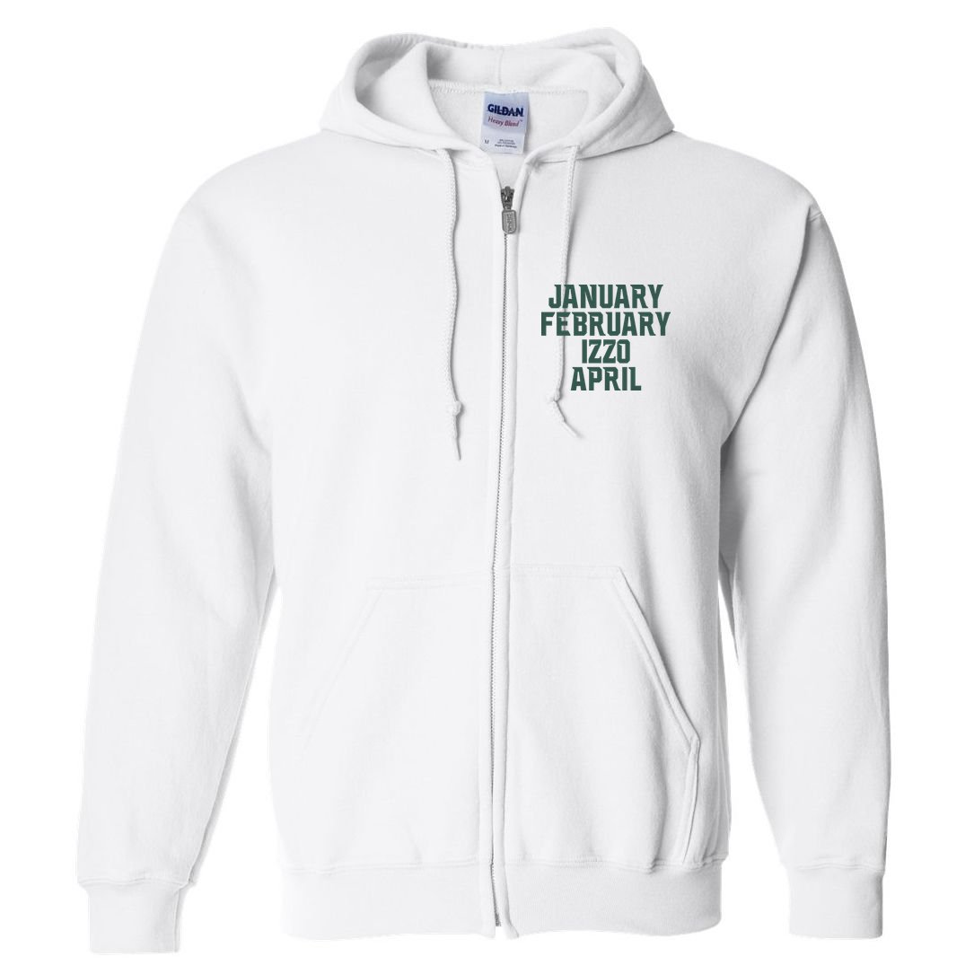 Ms Months January February Izzo April Full Zip Hoodie