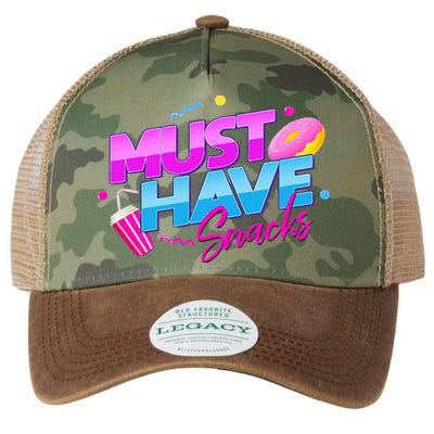 Morejstu Merch Jstu Must Have Snacks Legacy Tie Dye Trucker Hat