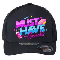 Morejstu Merch Jstu Must Have Snacks Flexfit Unipanel Trucker Cap