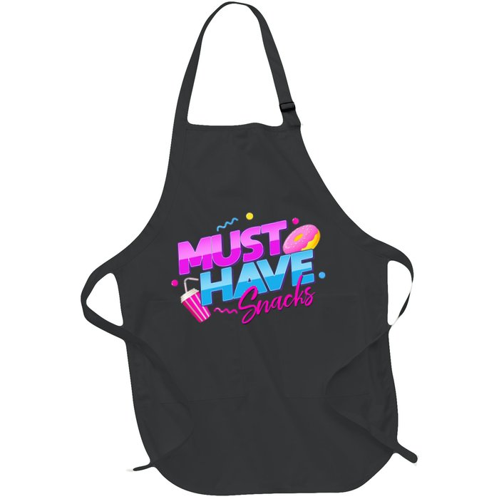 Morejstu Merch Jstu Must Have Snacks Apron