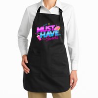 Morejstu Merch Jstu Must Have Snacks Apron