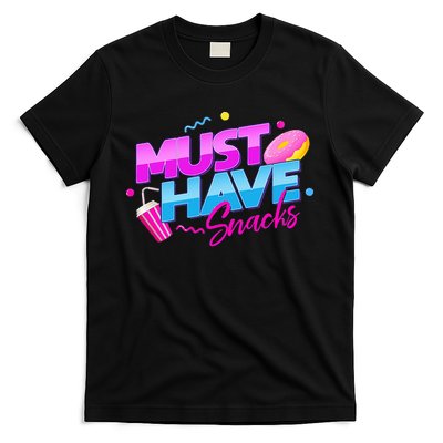 Morejstu Merch Jstu Must Have Snacks T-Shirt