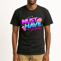 Morejstu Merch Jstu Must Have Snacks Tall T-Shirt