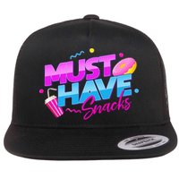 Morejstu Merch Jstu Must Have Snacks Flatbill Hat