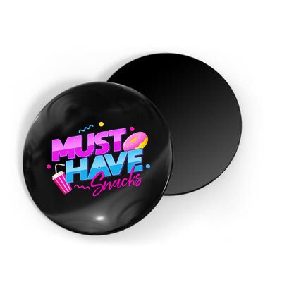 Morejstu Merch Jstu Must Have Snacks Magnet