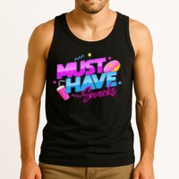 Morejstu Merch Jstu Must Have Snacks Tank Top