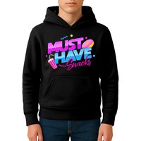 Morejstu Merch Jstu Must Have Snacks Kids Hoodie