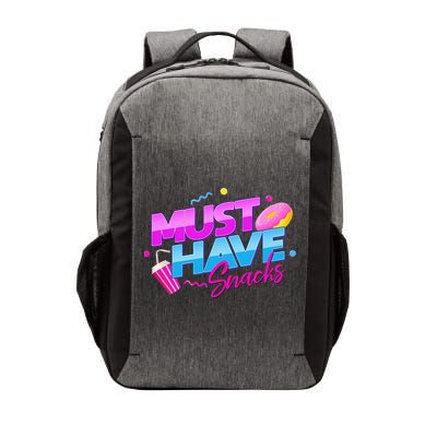 Morejstu Merch Jstu Must Have Snacks Vector Backpack