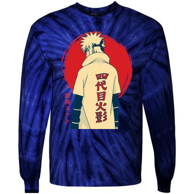 Minato Minato Japanese Tie-Dye Long Sleeve Shirt