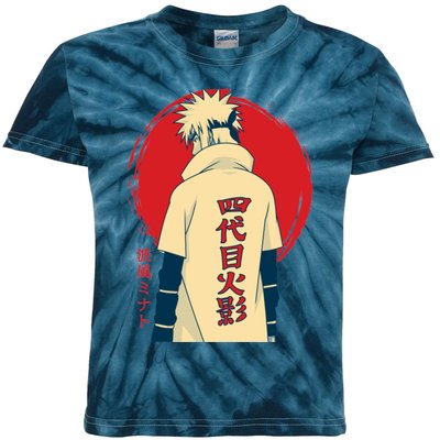 Minato Minato Japanese Kids Tie-Dye T-Shirt