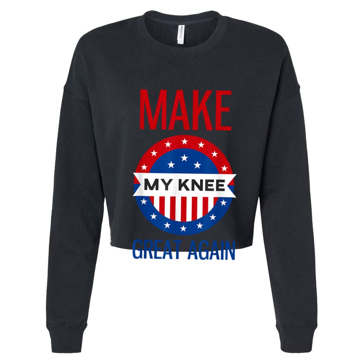 Make My Knee Great Again Funny Surgery Injury Recovery Cooling Performance Crew T-Shirt