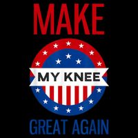 Make My Knee Great Again Funny Surgery Injury Recovery Cooling Performance Crew T-Shirt