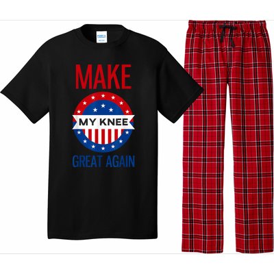 Make My Knee Great Again Funny Surgery Injury Recovery Pajama Set