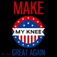 Make My Knee Great Again Funny Surgery Injury Recovery Flatbill Hat