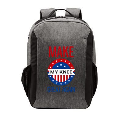 Make My Knee Great Again Funny Surgery Injury Recovery Vector Backpack