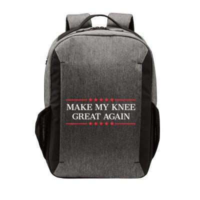 Make My Knee Great Again Funny Surgery Injury Recovery Vector Backpack