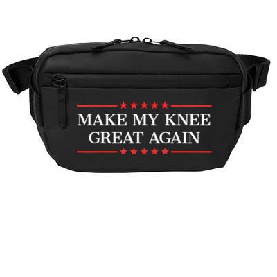 Make My Knee Great Again Funny Surgery Injury Recovery Crossbody Pack