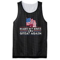 Make My Knee Great Again Funny Surgery Injury Recovery Mesh Reversible Basketball Jersey Tank