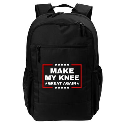 Make My Knee Great Again Funny Trump Injury Recovery Gift Backpack