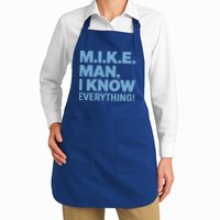 M.I.K.E. Mike Knows Everything Apron