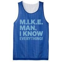 M.I.K.E. Mike Knows Everything Mesh Reversible Basketball Jersey Tank