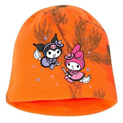 My Melody Kuromi Little Witches Halloween Kati - Camo Knit Beanie