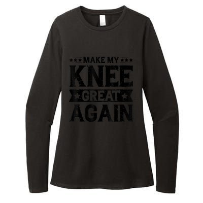 Make My Knee Great Again Womens CVC Long Sleeve Shirt