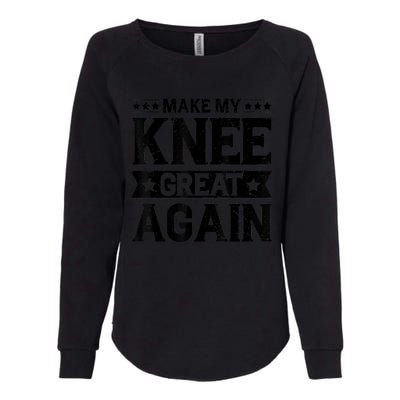 Make My Knee Great Again Womens California Wash Sweatshirt