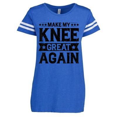 Make My Knee Great Again Enza Ladies Jersey Football T-Shirt