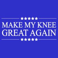 Make My Knee Great Again Funny Surgery Gift Great Gift Toddler T-Shirt