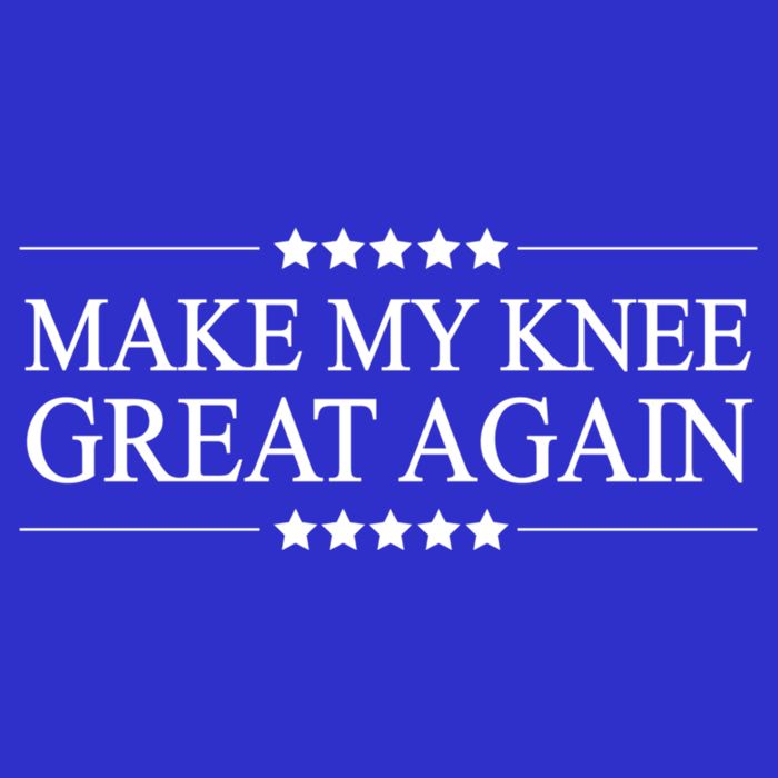 Make My Knee Great Again Funny Surgery Gift Great Gift Toddler T-Shirt