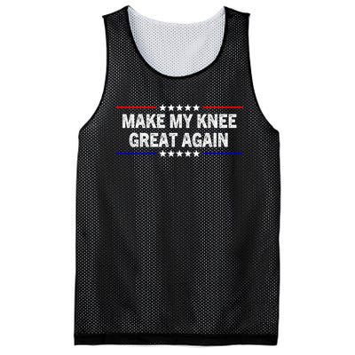 Make My Knee Great Again Mesh Reversible Basketball Jersey Tank