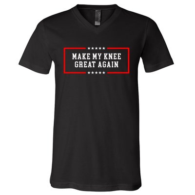 Make My Knee Great Again V-Neck T-Shirt