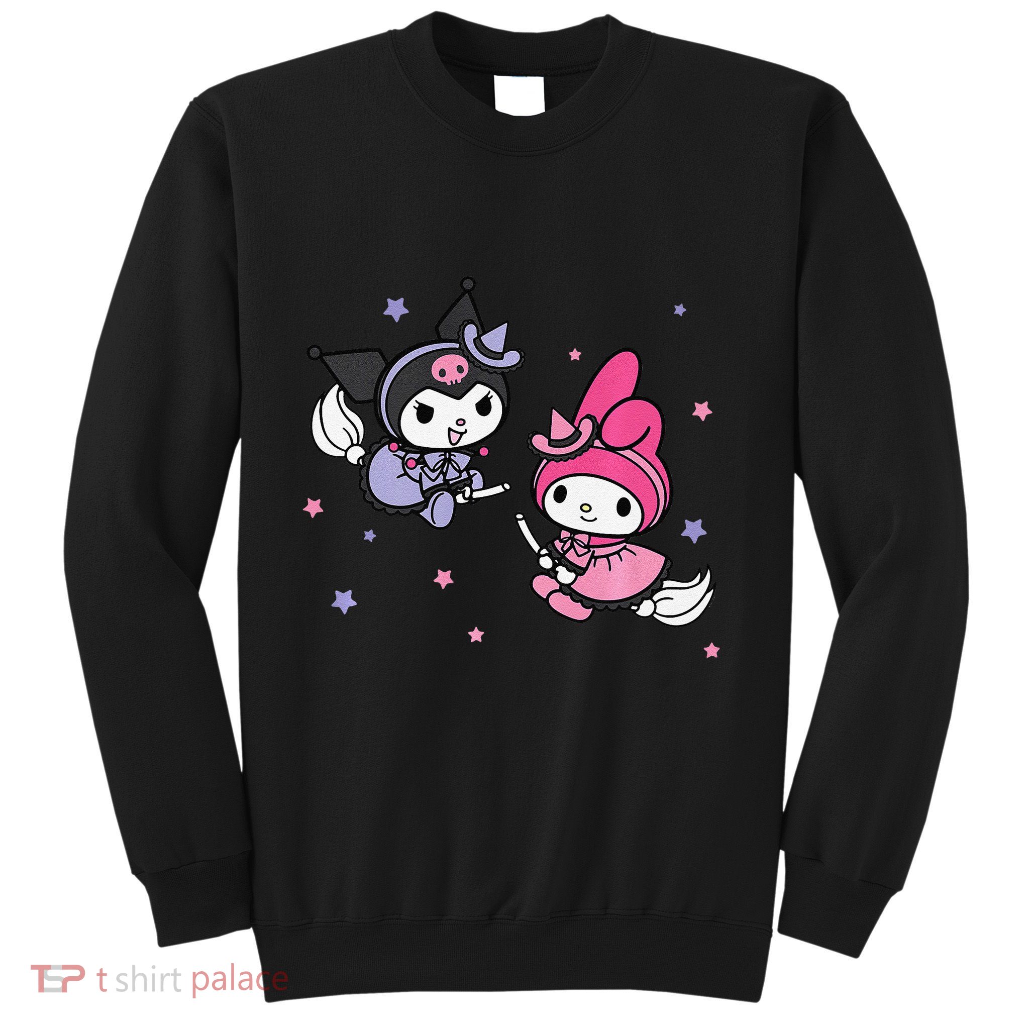 My Melody Kuromi Little Witches Halloween Premium Sweatshirt