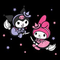 My Melody Kuromi Little Witches Halloween Premium 16 in Basic Backpack