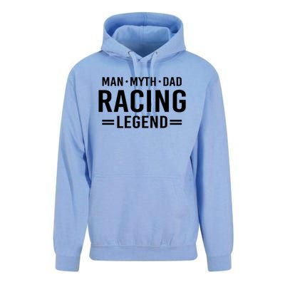 Man Myth Legend Dad Auto Car Racing Gift Unisex Surf Hoodie