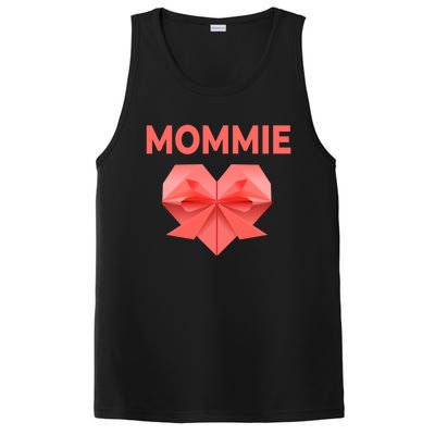 Mommie Mom Love Mommy Heart Thank You Mother's Day Gift PosiCharge Competitor Tank