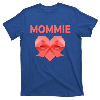 Mommie Mom Love Mommy Heart Thank You Mother's Day Gift T-Shirt