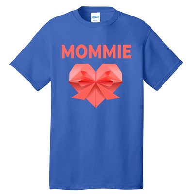 Mommie Mom Love Mommy Heart Thank You Mother's Day Gift Tall T-Shirt