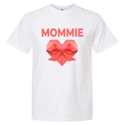 Mommie Mom Love Mommy Heart Thank You Mother's Day Gift Garment-Dyed Heavyweight T-Shirt