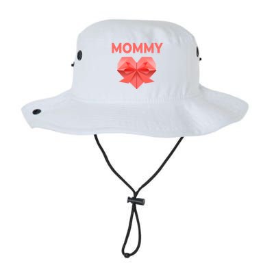 Mommy Mom Love Mommy Heart Thank You Mother's Day Gift Legacy Cool Fit Booney Bucket Hat