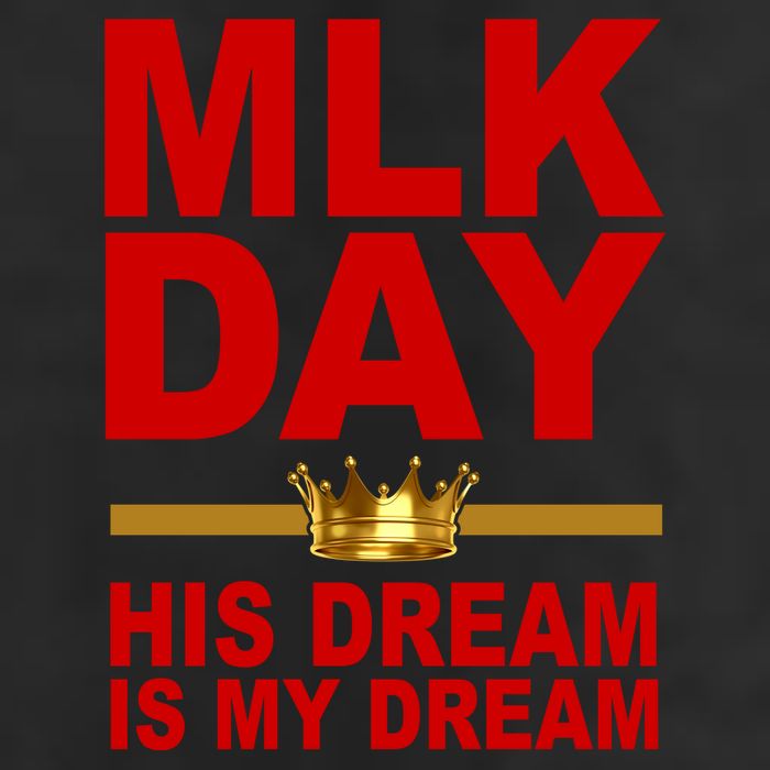 MLK Martin Luther King Jr. His Dream Is My Dream 7 Panel Mesh Trucker Snapback Hat