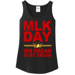 MLK Martin Luther King Jr. His Dream Is My Dream Ladies Essential Tank