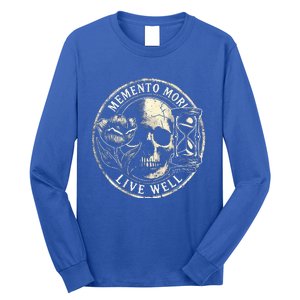 Memento Mori Live Well Long Sleeve Shirt