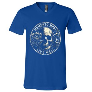 Memento Mori Live Well V-Neck T-Shirt