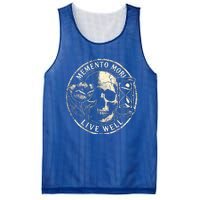 Memento Mori Live Well Mesh Reversible Basketball Jersey Tank