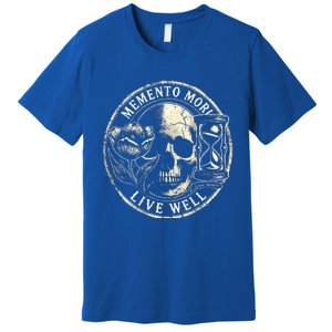 Memento Mori Live Well Premium T-Shirt